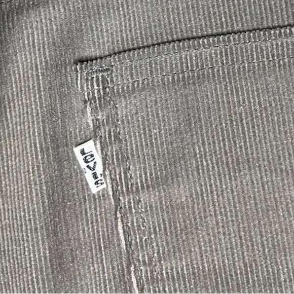 Levi’s 519 1555 Whitetab StraightLeg Corduroy pants~ 1979 Deadstock VTG 36X31 - Picture 9 of 12